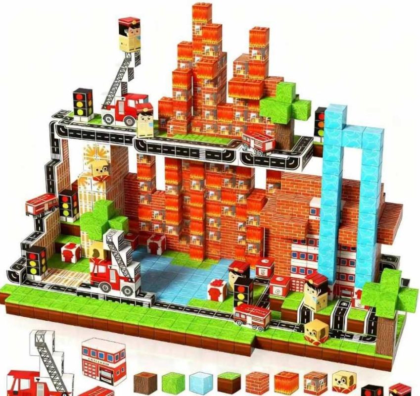 Magnetic Building Blocks-100pc