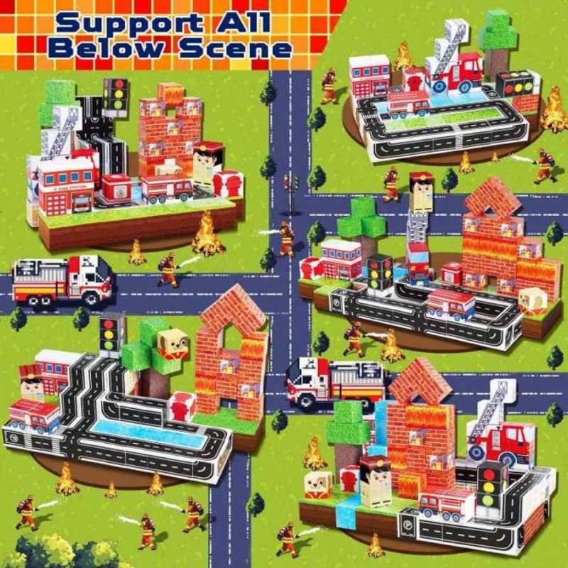 Magnetic Building Blocks-100pc